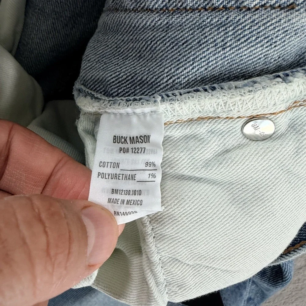 Buck Mason 13.25 oz Japanese Denim‎ Maverick Slim Jeans L042 Men 32x34 NWT $228